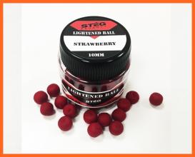 Stég Product Lightened Ball Oldódó 10mm Epres 35gr Horgász Bojlik