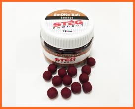 Stég Product Smoke Ball 12mm Kolbászos Horgász Bojli 40gr