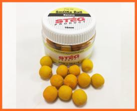 Stég Product Smoke Ball 16mm Banános Horgász Bojli 40gr