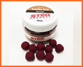 Stég Product Smoke Ball 16mm Kolbászos Horgász Bojli 40gr