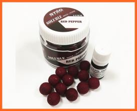 Stég Product Soluble Oldódó Horgász Bojli 16mm Red Pepper