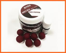Stég Product Soluble Oldódó Horgász Bojli 20mm Red Pepper