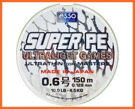 Asso Pe Ul Games Pl Fonott Feeder Zsinór 150m 0.086mm 2.42Kg