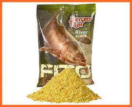 Benzár Mix Folyami Busázó Horgász Etetőanyag 1200g