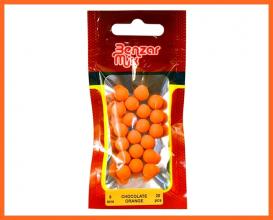 Benzár Mix Method Pop Up Horgász Bojli Csoki Narancs 8mm 20db/csomag
