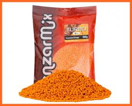 Benzár Mix Fluo Horgász Micro Pellet Csoki Narancs 3mm 800g