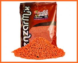 Benzár Mix Fluo Horgász Micro Pellet Eper Tintahal 1.5mm 800g