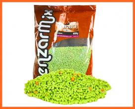 Benzár Mix Fluo Horgász Micro Pellet Marcipán 1.5mm 800g