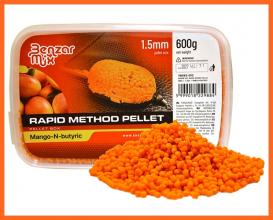 Benzár Mix Rapid Method Pellet Mangó Vajsav 1.5mm 600g