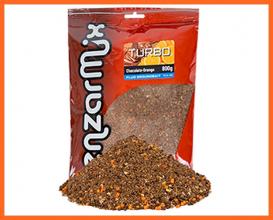 Benzár Mix Turbo Grundbait Horgász Etetőanyag Csoki Narancs 800g