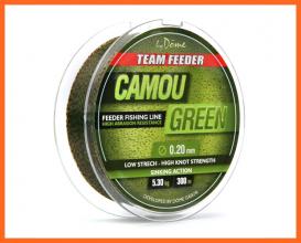 By Döme Team Feeder Green Monofil Horgász Zsinór 300m 0,22mm