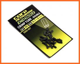 Carp Academy Dupla Krimpelő Hüvely 0.6x5mm 30db/csomag