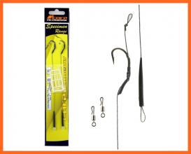 Carp Academy Line Aliger Előkötött Horog 4-es 2db/csomag