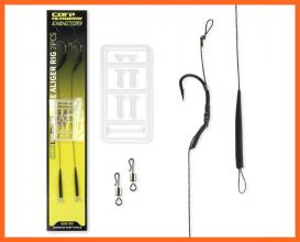Carp Academy Line Aliger Teflon Előkötött Horog 4-es 2db/csomag