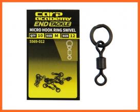 Carp Academy Micro Horgász Forgó Gyűrűvel 14-es 10db/csomag