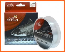 Carp Expert Silver Carp Monofil Horgász Zsinór 300m 0.40mm 20.14Kg