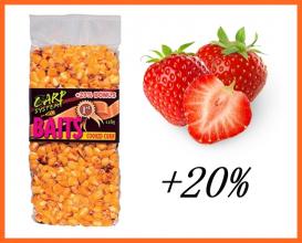 Carp Life Főtt Kukorica Szemes Csali Epres 1,2kg