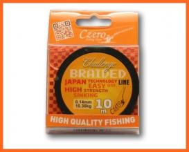 Czero Challange Braid Fonott Horgász Előkezsinór 10m 0.06mm 4.5Kg
