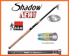 Dam Shadow 3,3m TC24D Carbon 70-170gr, Tele Horgászbot