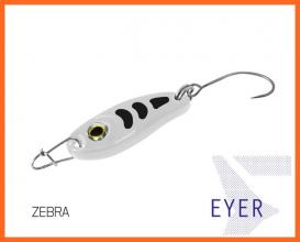 Delphin Eyer Horgász Villantó Zebra 5,0g 2-es Horoggal 1db/csomag