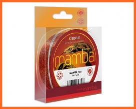 Delphin Mamba Fire 3D Monofil Feeder Horgász Zsinór Narancssárga 300m 0,26mm 5,2Kg