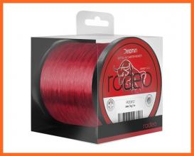 Delphin Rodeo Monofil Horgász Zsinór Piros 1200m 0,25mm 5,45Kg