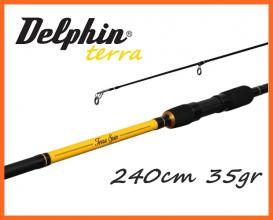 Delphin Terra Spin 240cm 35gr Pergető Botok