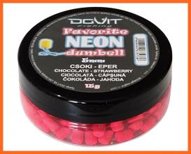 Dovit Favorite Dumbell Neon Horgász Pellet Csoki Eper 5mm 18g