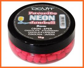 Dovit Favorite Dumbell Neon Horgász Pellet Csoki Eper 8mm 15g