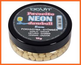 Dovit Favorite Dumbell Neon Horgász Pellet Fokhagyma Gyömbér 5mm 18g