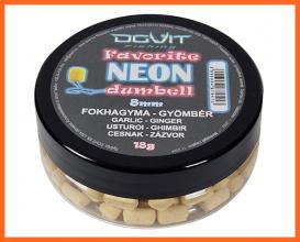 Dovit Favorite Dumbell Neon Horgász Pellet Fokhagyma Gyömbér 8mm 18g