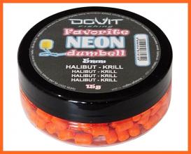Dovit Favorite Dumbell Neon Horgász Pellet Krill Halibut 5mm 15g