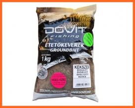 Dovit Grundbait Hidegvízi Horgász Etetőanyag Fekete Kekszes 1000g
