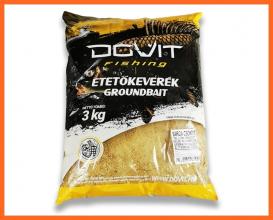 Dovit Grundbait Horgász Etetőanyag Sárga Csontis 3000g