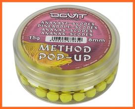 Dovit Pop Up Lebegő Horgász Bojli Ananász Scopex 8mm 15g