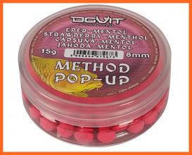 Dovit Pop Up Lebegő Horgász Bojli Eper Mentol 8mm 15g