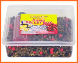 Dovit Rapid Pellet Boksz Vajsav Meggy 450g+150ml Aroma