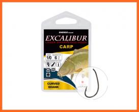 Energo Team Excalibur Carp Curved Bojlis Horgász Horog 2-es 8db/csomag