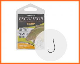 Excalibur Carp Maggot Pontyozó Horog 8-as 10db/csomag