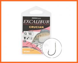 Excalibur Crucian Worm Pontyozó Horog 6-os 10db/csomag