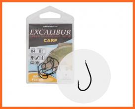 Excalibur River Feeder Horog Fekete 8-as 10db/csomag