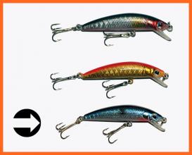 Frenetic Flicker Wobbler 6cm 3gr Kék Ezüst