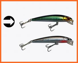 Frenetic Slider Wobbler 8cm Zöld Fekete