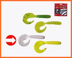 Frenetic Közepes Twister Farkas Műcsali 6,5cm 7db Fehér