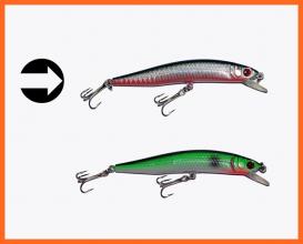 Frenetic Piker Wobbler 9,5cm 7,6gr Ezüst Fekete