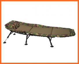 Giants Fishing Fleece Camo 6 Lábas Horgász Ágy 202x82cm