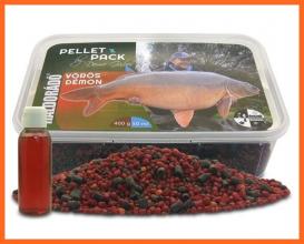 ​​​​​​​Haldorádó Horgász Pellet Pack Vörös Démon 400g + 50ml Aroma