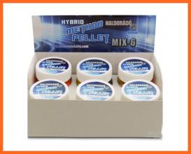 Haldorádó Hybrid Method Horgász Pellet 8mm 20gr 6 Íz Egyben