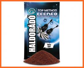 Haldorádó Top Method Feeder 800gr Spicy Krill Horgász Etetőanyag