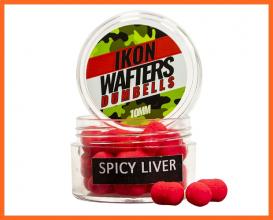 Ikon Wafters Horgász Pellet Fűszeres Májas 10mm 7g